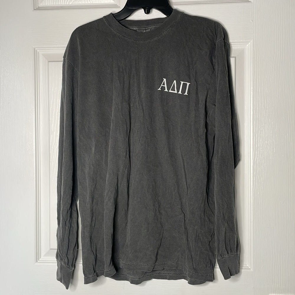 Alpha delta Pi sorority comfort colors Long Sleeve T-shirt - Picture 2 of 3